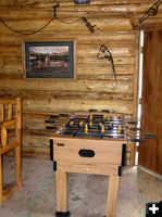 Foosball table. Photo by Pinedale Online.