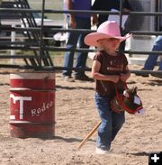 Little Cowgirl. Photo by Pinedale Online.