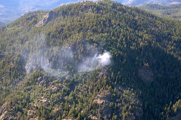 Trapper Fire. Photo by USFS.