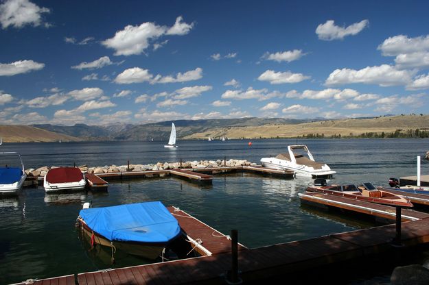 Lakeside Lodge Marina. Photo by Pinedale Online.