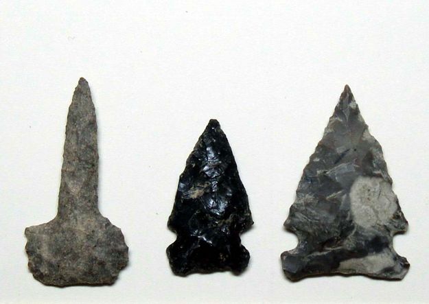 Drill and Arrowheads. Photo by Sam Drucker.