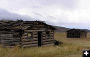 Homestead buildings. Photo by Pinedale Online.