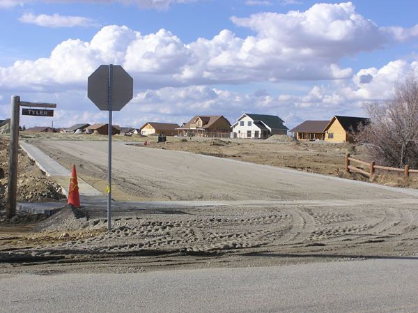 Fox Willow Subdivision. Photo by Dawn Ballou, Pinedale Online.