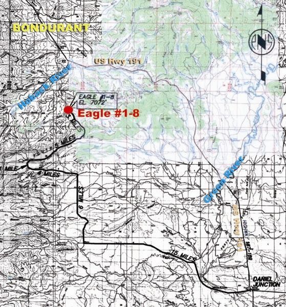 Hoback Gas Well. Photo by Notice of Staking.