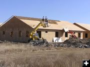 Redstone Construction. Photo by Dawn Ballou, Pinedale Online.