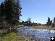 Pine Creek. Photo by Dawn Ballou, Pinedale Online.