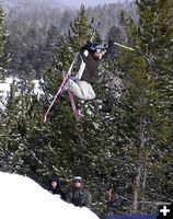 Big Air Jump. Photo by Pinedale Online.