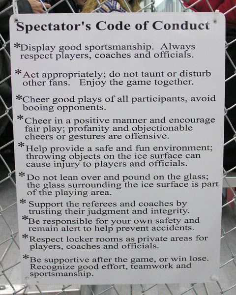 Code of Conduct. Photo by Pinedale Online.