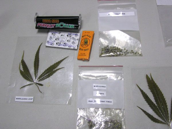Marijuana Drug Items. Photo by Pinedale Online.