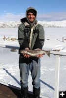 Ryan Coston Largest Rainbow. Photo by Bill Boender.