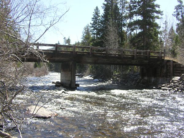 Campground Bridge. Photo by Dawn Ballou, Pinedale Online.