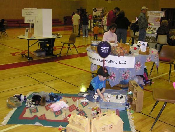 Big Piney Health Fair. Photo by Dawn Ballou, Pinedale Online.