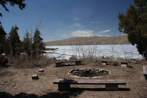 Fremont Lake Campground. Photo by Clint Gilchrist, Pinedale Online.