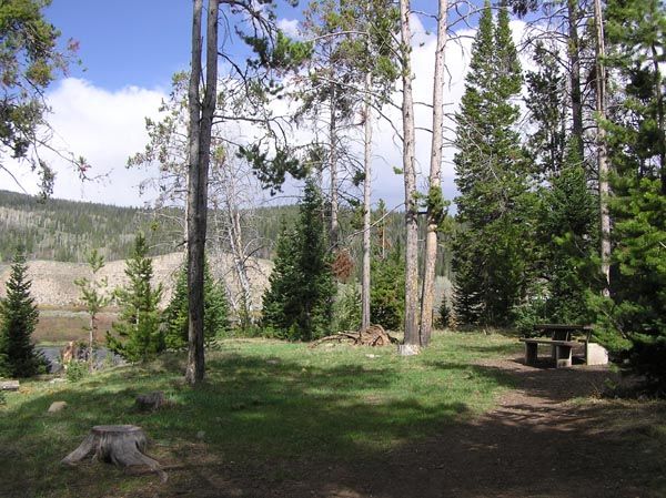 Whiskey Grove Campground. Photo by Pinedale Online.