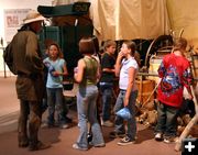 Museum Tour. Photo by Pinedale Online.