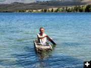 It floats!. Photo by Sublette County School District #1.