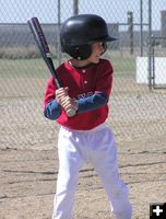 Batter Up. Photo by Dawn Ballou, Pinedale Online.