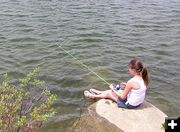 Great fishing spot. Photo by Dawn Ballou, Pinedale Online.