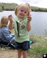 Maggies fish. Photo by Dawn Ballou, Pinedale Online.