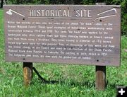 Historical Sign. Photo by Dawn Ballou, Pinedale Online.