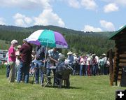 Waiting in line. Photo by Pinedale Online.