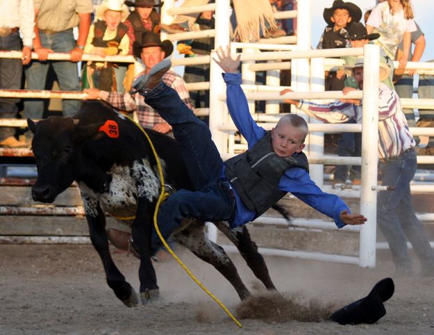 Rhett Barker. Photo by Clint Gilchrist, Pinedale Online.