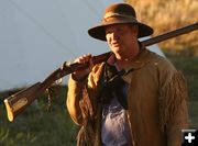 Flint Lock Musket. Photo by Clint Gilchrist, Pinedale Online.