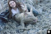 Greased Pig Contest. Photo by Photo by Tara Bolgiano, Blushing Crow Photography.