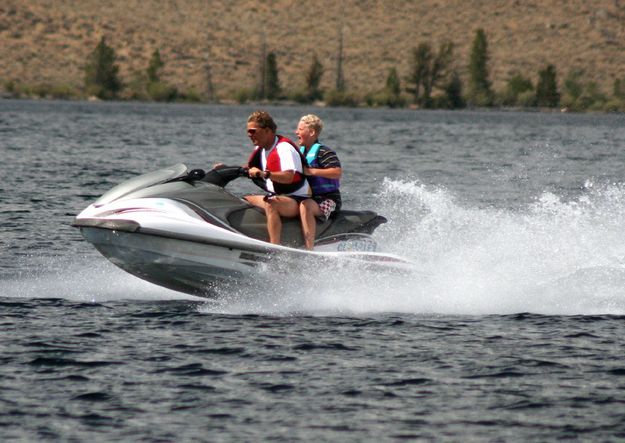 Jetski. Photo by Clint Gilchrist, Pinedale Online.