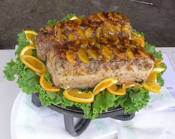 Dutch Oven Pork Loin. Photo by Dawn Ballou, Pinedale Online.