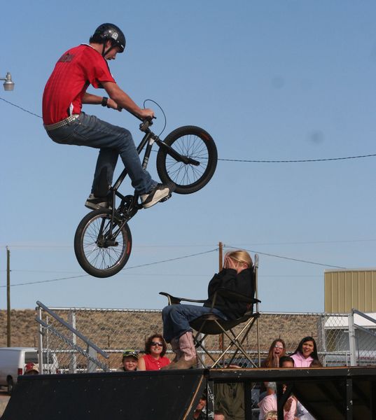 Jenny Jump. Photo by Clint Gilchrist, Pinedale Online.