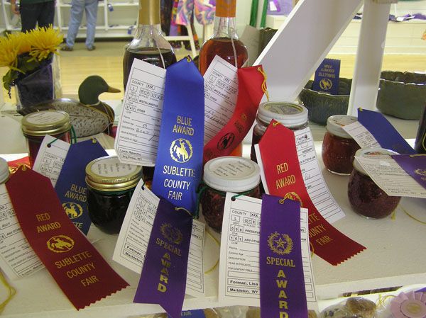 Prize Preserves. Photo by Dawn Ballou, Pinedale Online.