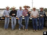 Buckle Winners. Photo by Carolyn Bing.