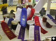 Prize Preserves. Photo by Dawn Ballou, Pinedale Online.