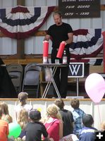 Sean Watson Magician. Photo by Dawn Ballou, Pinedale Online.