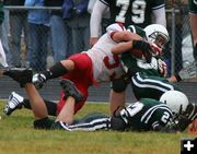 Wrangler Rushing. Photo by Clint Gilchrist, Pinedale Online.