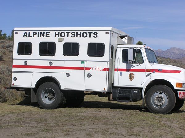 Alpine Hotshots. Photo by Dawn Ballou, Pinedale Online.