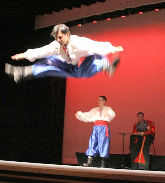 Russian Folk Ballet. Photo by Tim Ruland, Pinedale Fine Arts Council.