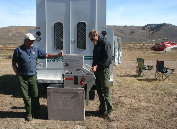 Ping Pong Machine. Photo by Clint Gilchrist, Pinedale Online.