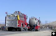 Emergency vehicles. Photo by Dawn Ballou, Pinedale Online.