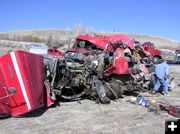 Truck cab. Photo by Dawn Ballou, Pinedale Online.