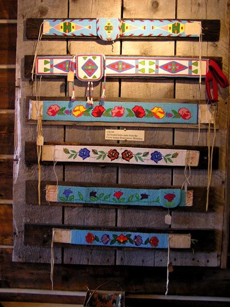 Beaded Belts. Photo by Dawn Ballou, Pinedale Online!.