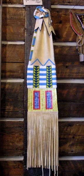 Plains Indian Pipe Bag. Photo by Dawn Ballou, Pinedale Online!.