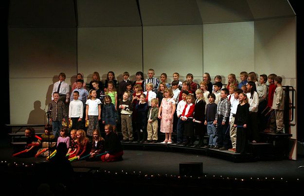 3rd Graders. Photo by Pam McCulloch, Pinedale Online.