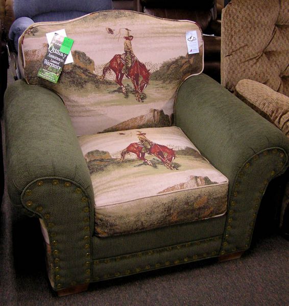 Cowboy Chair. Photo by Dawn Ballou, Pinedale Online.