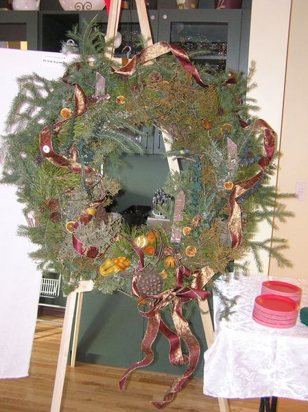 Rio Verde Wreath. Photo by Dawn Ballou, Pinedale Online.