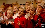 Kindergarteners. Photo by Pam McCulloch, Pinedale Online.