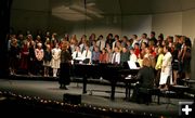 Middle School Choir. Photo by Pam McCulloch, Pinedale Online.