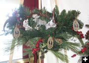 R&D Group Wreath. Photo by Dawn Ballou, Pinedale Online.