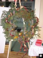 Rio Verde Wreath. Photo by Dawn Ballou, Pinedale Online.